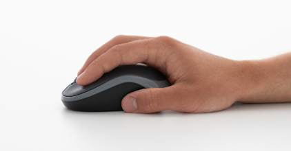 Detalle del mouse Logitech MK270