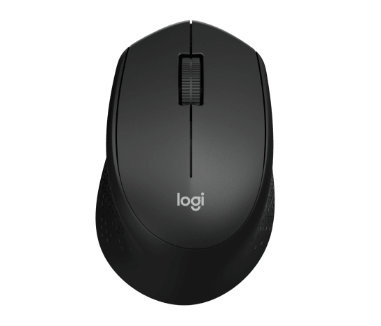 Logitech M280 — Mouse inalámbrico negro — vista principal
