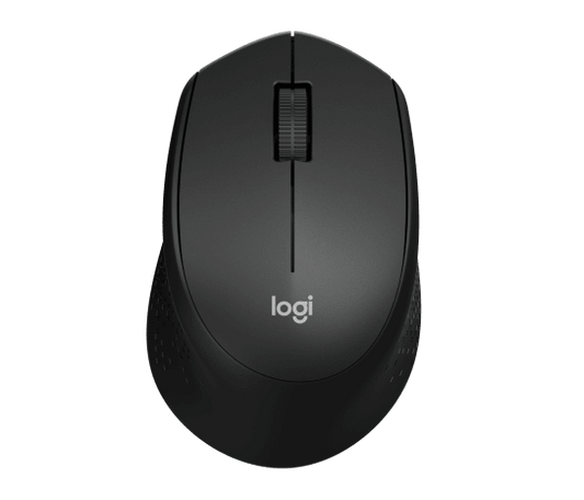 Logitech M280 — Mouse inalámbrico negro — vista principal