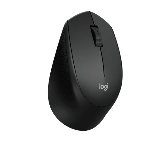 Logitech M280 — Mouse inalámbrico negro — vista adicional