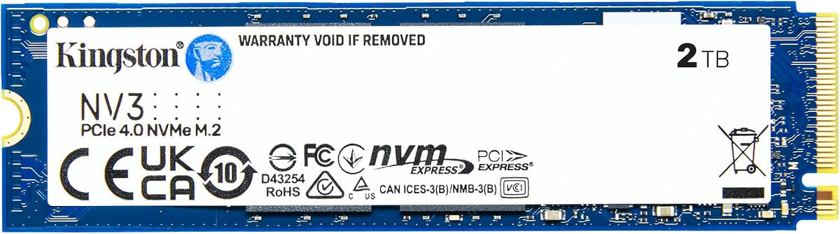 Kingston NV3 2 TB — SSD M.2 2280 NVMe PCIe 4.0 — vista principal