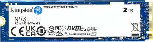 Kingston NV3 2 TB — SSD M.2 2280 NVMe PCIe 4.0 — vista principal
